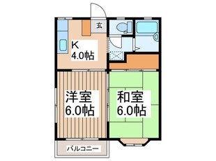 リバーサイドグリーンの物件間取画像